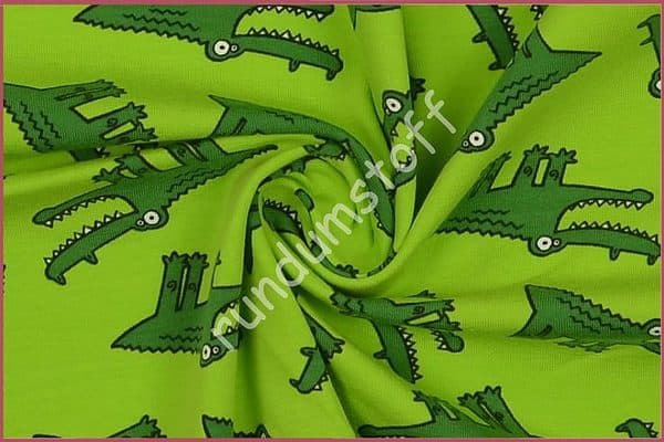 Jersey Krokodil grün