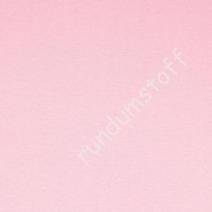 Tissu bord côte uni rosa