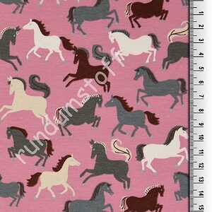 Jersey Pferde rosa