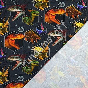 Jersey Jurassic World Dino gris foncé